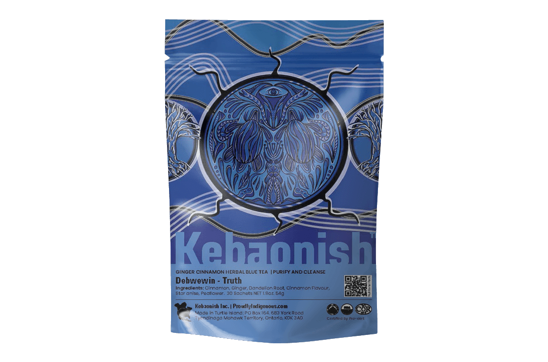 Ginger Cinnamon Herbal Blue Tea